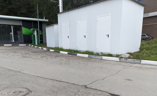 Двери для автозаправки Двери для автозаправки