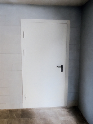 Огнеупорная белая дверь Огнеупорная белая дверь