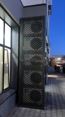 Высокий короб с лазерной резкой