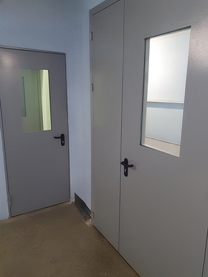 Остекленные огнестойкие двери