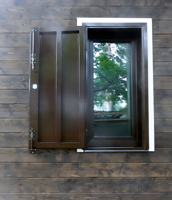 Одностворчатые ставни