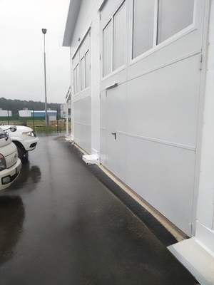 Огнестойкие ворота с остеклением Огнестойкие ворота с остеклением