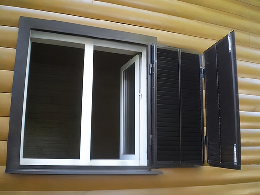 Оконные складывающиеся ставни Оконные складывающиеся ставни