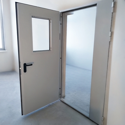 Полуторная дверь с окном